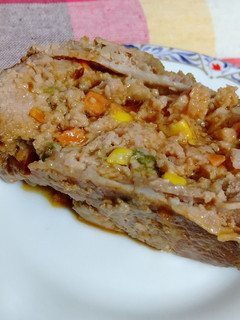 肉たっぷりのミートローフ-レシピのメイン写真