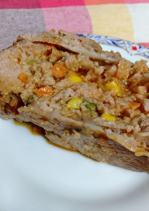 肉たっぷりのミートローフ-レシピのメイン写真