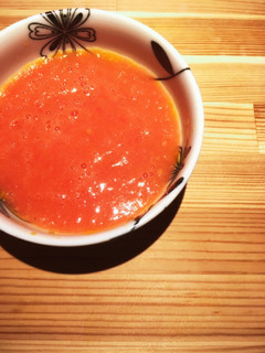 介護食 にんじん+トマト-レシピのメイン写真