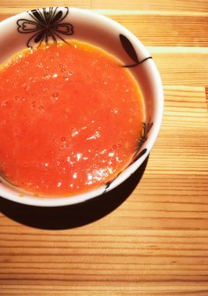 介護食　にんじん＋トマト-レシピのメイン写真