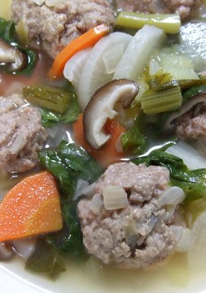 肉だんごでほっこりスープ-レシピのメイン写真