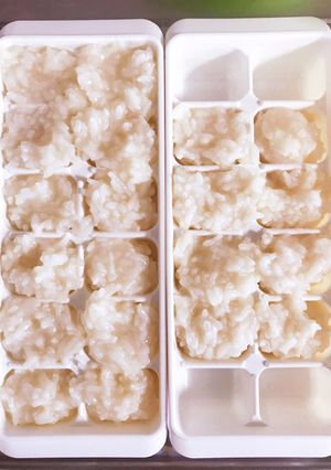 離乳食後期　出汁の4〜５倍粥-レシピのメイン写真