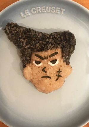 キャラ弁＊リーゼントのツッパリ君-レシピのメイン写真