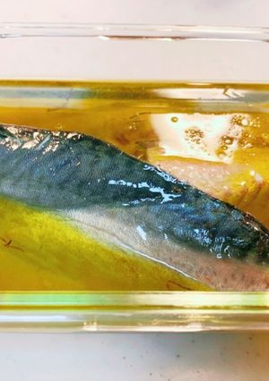 サバのコンフィ-レシピのメイン写真