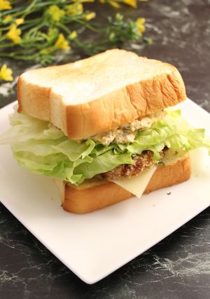 簡単！ツナカツサンド-レシピのメイン写真