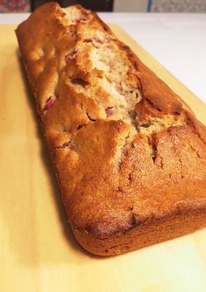 甘さ控えめ!いちごのパウンドケーキ-レシピのメイン写真
