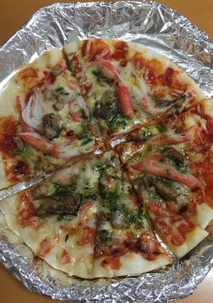 【缶詰deかんたん】おうちプレミアムピザ-レシピのメイン写真