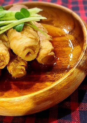 肉巻きごぼう♪-レシピのメイン写真