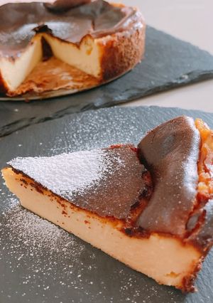 簡単バスクチーズケーキ-レシピのメイン写真