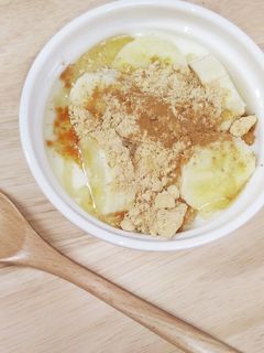 きなこバナナヨーグルト-レシピのメイン写真
