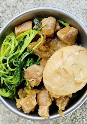キャンプ飯／*＼ルーロー飯-レシピのメイン写真