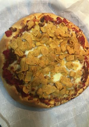 フリトース&チリビーンズピザ-レシピのメイン写真