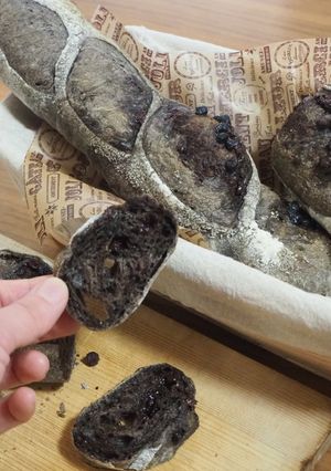ココアとチョコで大人なビター黒バケット-レシピのメイン写真