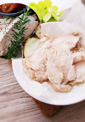 【レンチン】鶏むねハム＊サラダチキン-レシピのメイン写真