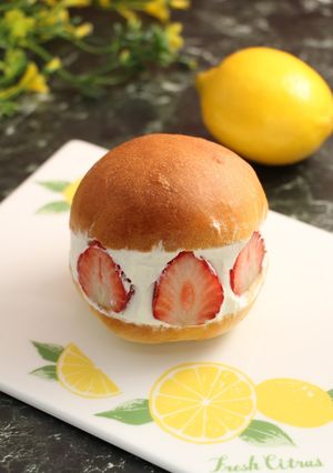 マリトッツォ☆レモンクリーム-レシピのメイン写真