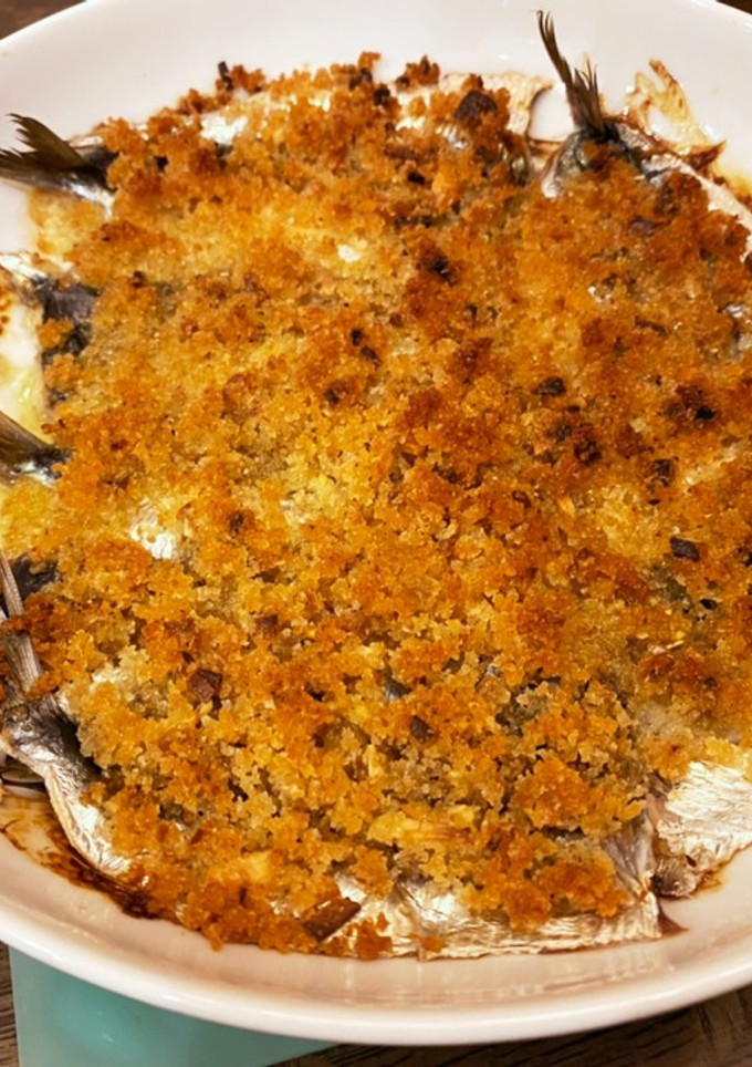 イワシ香草パン粉焼き『きのう何』#123-レシピのメイン写真
