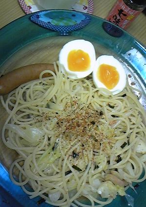 ふりかけパスタ-レシピのメイン写真