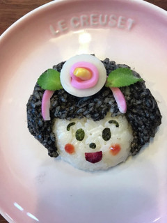 キャラ弁*前髪ぱっつん女の子-レシピのメイン写真