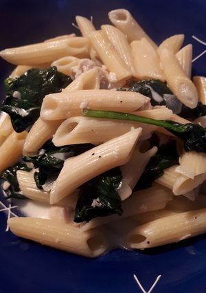 ほうれん草のパスタ-レシピのメイン写真