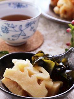 レンジで5分♡たけのこの若竹煮-レシピのメイン写真