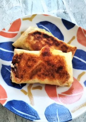 味付けいらず! アボカドと明太子の春巻き-レシピのメイン写真