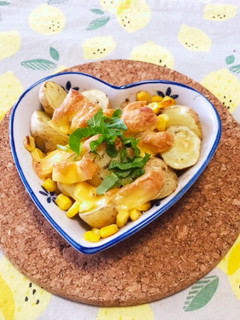 パパっと!新じゃがのチーズ焼き-レシピのメイン写真
