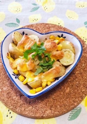 パパっと！新じゃがのチーズ焼き-レシピのメイン写真