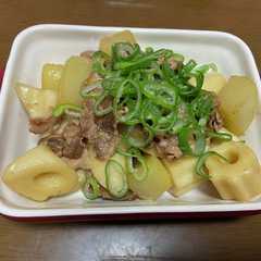 รูปของ ちくわぶと豚肉のこってり煮