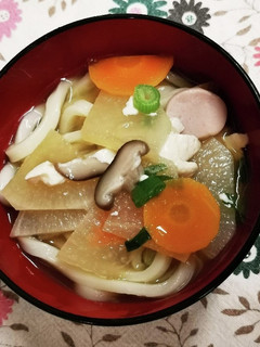 胃腸に優しいあったか煮込みうどん-レシピのメイン写真