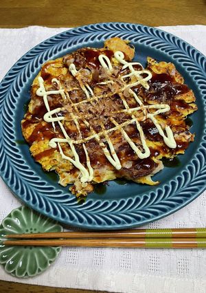 オートミールでお好み焼き-レシピのメイン写真