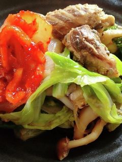 春キャベツ新玉ねぎ サバ水煮炒め-レシピのメイン写真