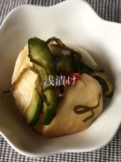 白だしde浅漬け-レシピのメイン写真