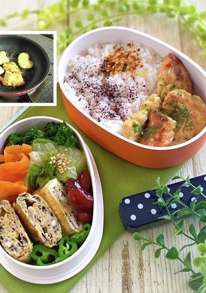 【お弁当】塩麹鶏むねのカレー風味揚げ焼き-レシピのメイン写真