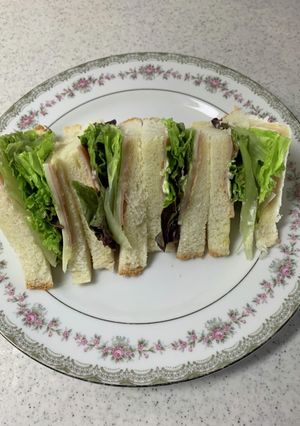サンドイッチ　ハム　チーズ　レタス-レシピのメイン写真