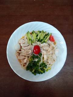 高タンパク冷やしうどん-レシピのメイン写真
