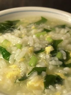 炊飯器で作る簡単たまご草粥-レシピのメイン写真