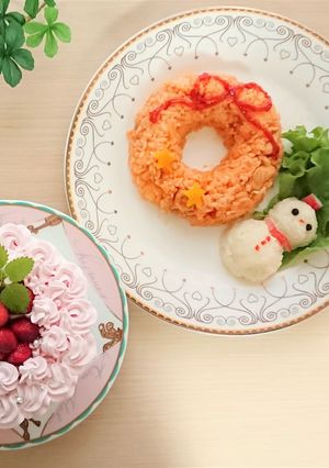 混ぜ込みケチャップライス～作りおきベース-レシピのメイン写真