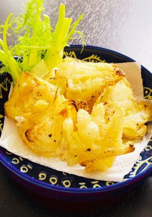 フェンネルと新玉ねぎの天ぷら-レシピのメイン写真