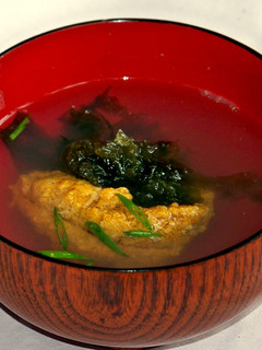 ウニのお吸い物~いちご煮~-レシピのメイン写真