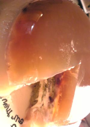 抹茶と小豆の寒天牛乳ゼリーケーキ-レシピのメイン写真
