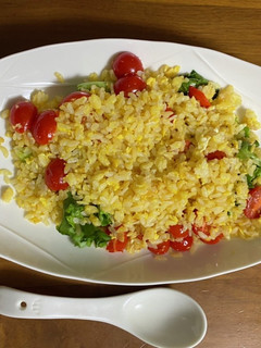 トマトレタス炒飯-レシピのメイン写真