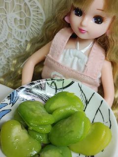リカちゃん♡茹でそら豆ꕤ୭*.゜-レシピのメイン写真