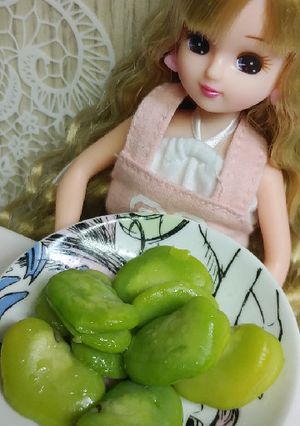 リカちゃん♡茹でそら豆ꕤ୭*.゜-レシピのメイン写真