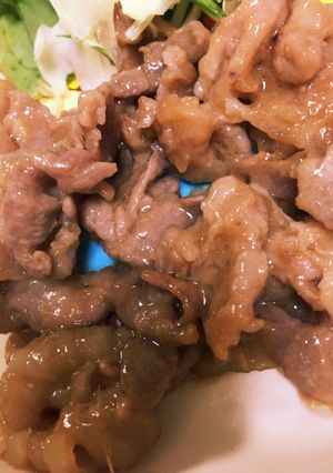 味噌＋マヨネーズでコクうまなしょうが焼き-レシピのメイン写真