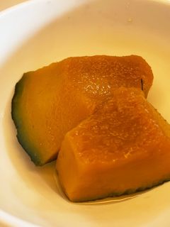 離乳食完了期 レンジでかぼちゃの煮物-レシピのメイン写真