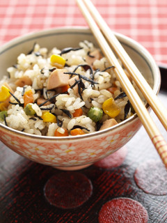 ひじきのコロコロ混ぜご飯-レシピのメイン写真