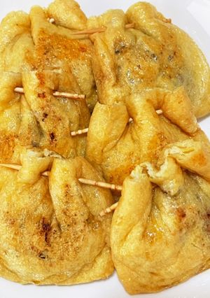 挽肉納豆のきんちゃく-レシピのメイン写真