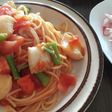 フレッシュトマトのパスタ