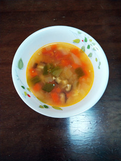 野菜たっぷりトマトスープ-レシピのメイン写真