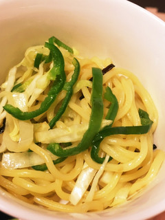 レンチン★無限ピーマン麺-レシピのメイン写真